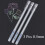 Surligneur blanc, pointe fine 0,8 mm, lot de 3 1