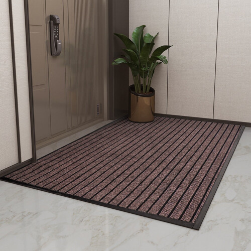 Tapete de PVC para porta de entrada, uso interno e externo, 90 x 60 cm (35,4 x 23,6 polegadas).
