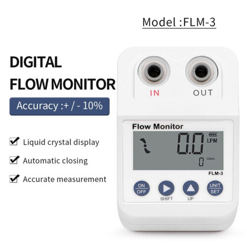 2X Digital Display Filter Water Flow Meter with Electronic Digital Display Monitor Filter Water Flow 1