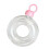 Durchsichtiger Getränkeflaschen-Wasserbehälter aus-Rosa 1 1