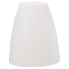 Abat-jour suspendu en plastique blanc 10 x 10 x 11,5 cm