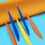 Multi-Functional Foldable Pottery Needle Steel Tool for Clay Sculpting Carving Cutting Throwing Modeling DIY Ceramics C 3