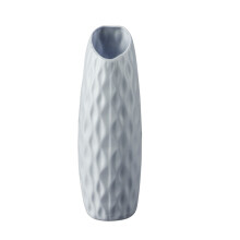 Vase géométrique en plastique 21 x 7 cm