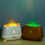 Aroma Diffuser Ultrasonic USB Air Humidifier 3D Flame Diffuser Essential Oils Diffuser Aromatherapy Air Freshener A 5