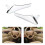1Pair Inside Inner Door Handle Cover Trim Door-Pull Handle for   E CLS Class S211 W211 W219 2003-2009 7