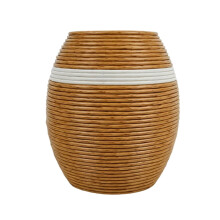 Rattan Woven Flower Vases Handmade Woven Vases for Dried-L 252C