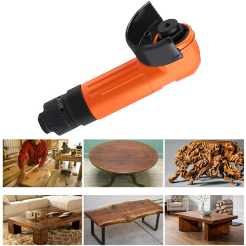 Pneumatic Sander Lightweight Aluminum Pneumatic Angled Grinder 2