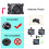Motorcycle Back Clip Holder, Stretchable, Shockproof, Anti Slip, Fixed for Riding, Rotating, Locking Racket A 3