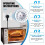 12  Ranges with 2 Buttons Timer  Socket LED Display, Countdown Status for Lighting and Household EU Plug 7