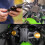 Motorcycle Back Clip Holder, Stretchable, Shockproof, Anti Slip, Fixed for Riding, Rotating, Locking Racket B 4