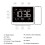Projection Alarm Clock  WeatherStation with Atmosphere Night Light Temperature Display Thermometer Table Clock 9