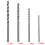 120 Pcs  Drill HSS Bit 0.5mm-2.0mm Straight Shank PCB Twist Drill Bits Set 5