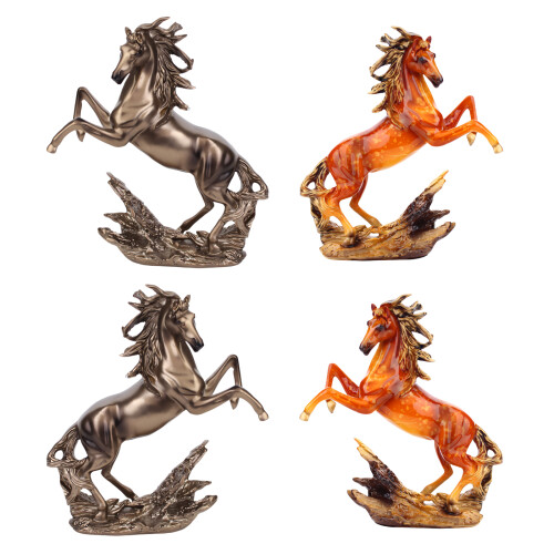 Creative Galloping Horse Statue Fine Resin Craft-75382HD left 1