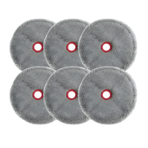6PCS Mop Pads for  Code Zero Roboking Ai Vacuum Attachment T Replacement Mop Cloth 1