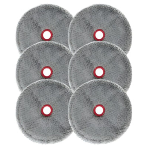 6PCS Mop Pads for  Code Zero Roboking Ai Vacuum Attachment T Replacement Mop Cloth 2