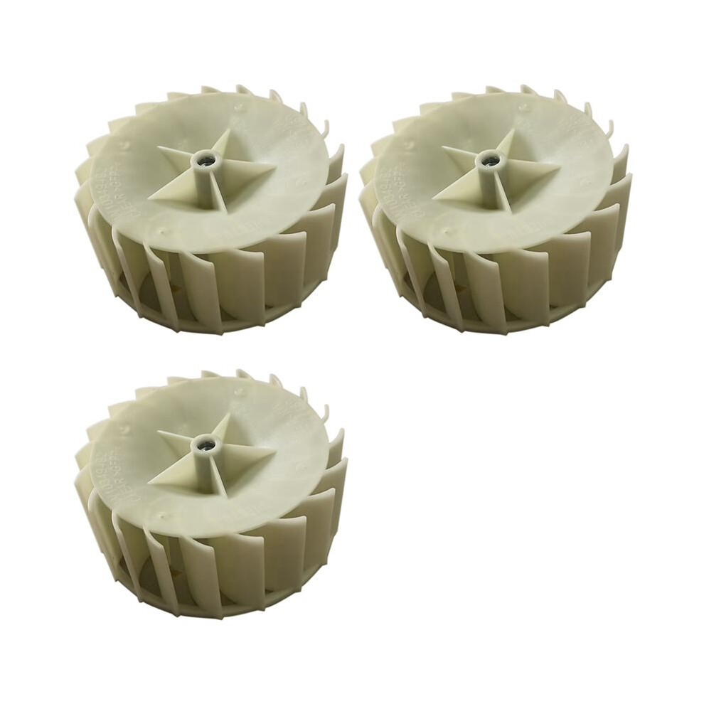 3X 697772 Wp697772 Dryer Blower Wheel For Dryer Blower Part Replace 4713947278574