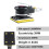 Ergonomic Air Driven Sander Tool For Efficient Metal Wood 7