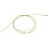 12x Metal Strings for Acoustic Guitar 1 Meter 1M New 4