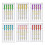 6 Sizes Universal Sewing Machine Needles Regular Point Flat Shank Needle Compatible with for Singer ,Janome 30PCS 1