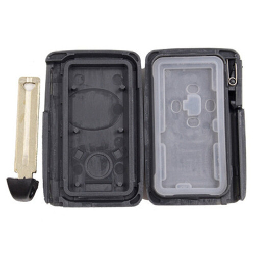Car  Card Remote Car Key Shell Case Fob 4 Button For  Alphard Estima Vellfire 1