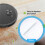 100 Pack Disposable Mop Pads Compatible for  Deebot Ozmo T8 AIVI Robot Vacuum Cleaner 6