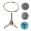 Microwave Plate Roller Ring Sturdy Turntable Stand for Even Heat Distribution Easy Installation Microwave Oven Accessory 7