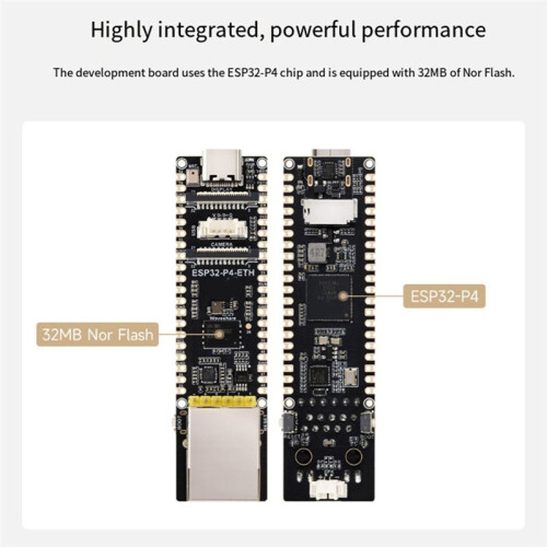 ESP32-P4-ETH Development Board RJ45 MIPI- Interface 40PIN GPIO 32MB PSRAM for AI Deepseek,Welding Needle Arrangement 2