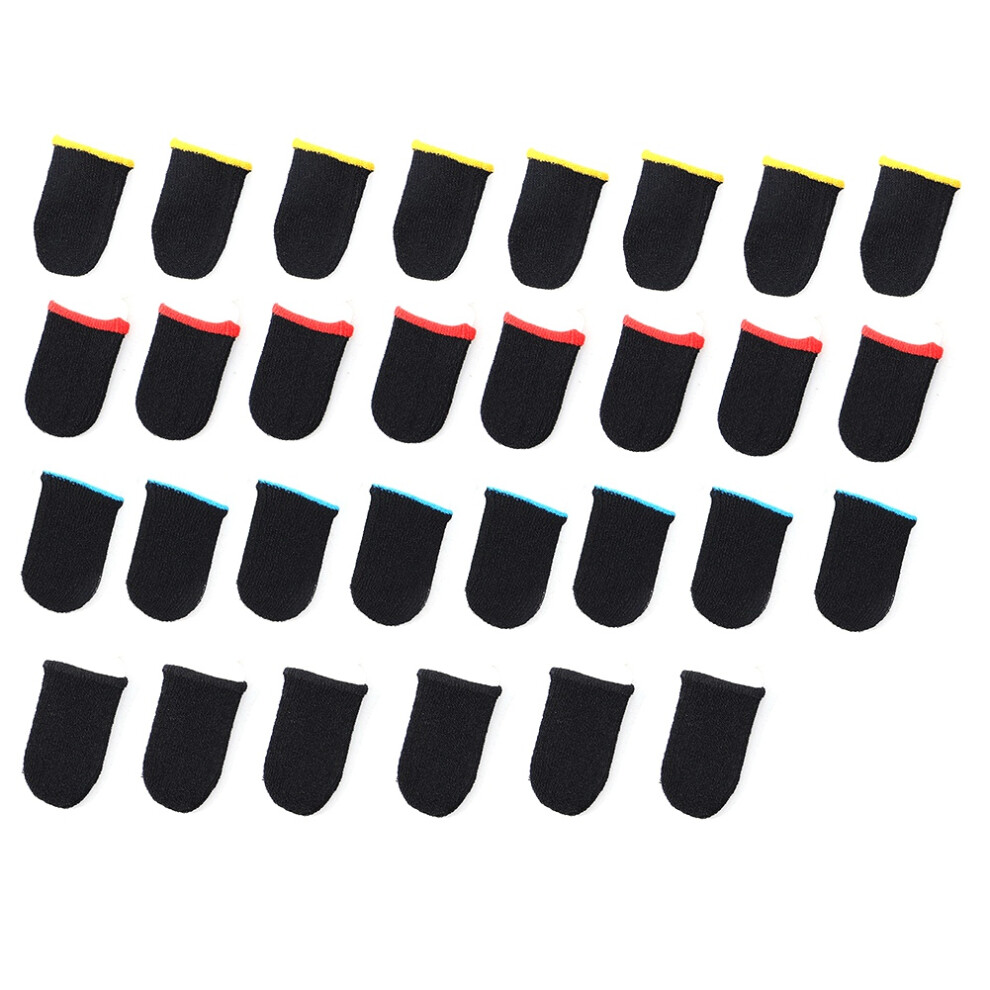 30 Pcs Finger Cover For Gaming Thumb Cover Mobile Gaming Sweatproof Breathable Game Controller Finger Cover Set For Pubg 6033646933429
