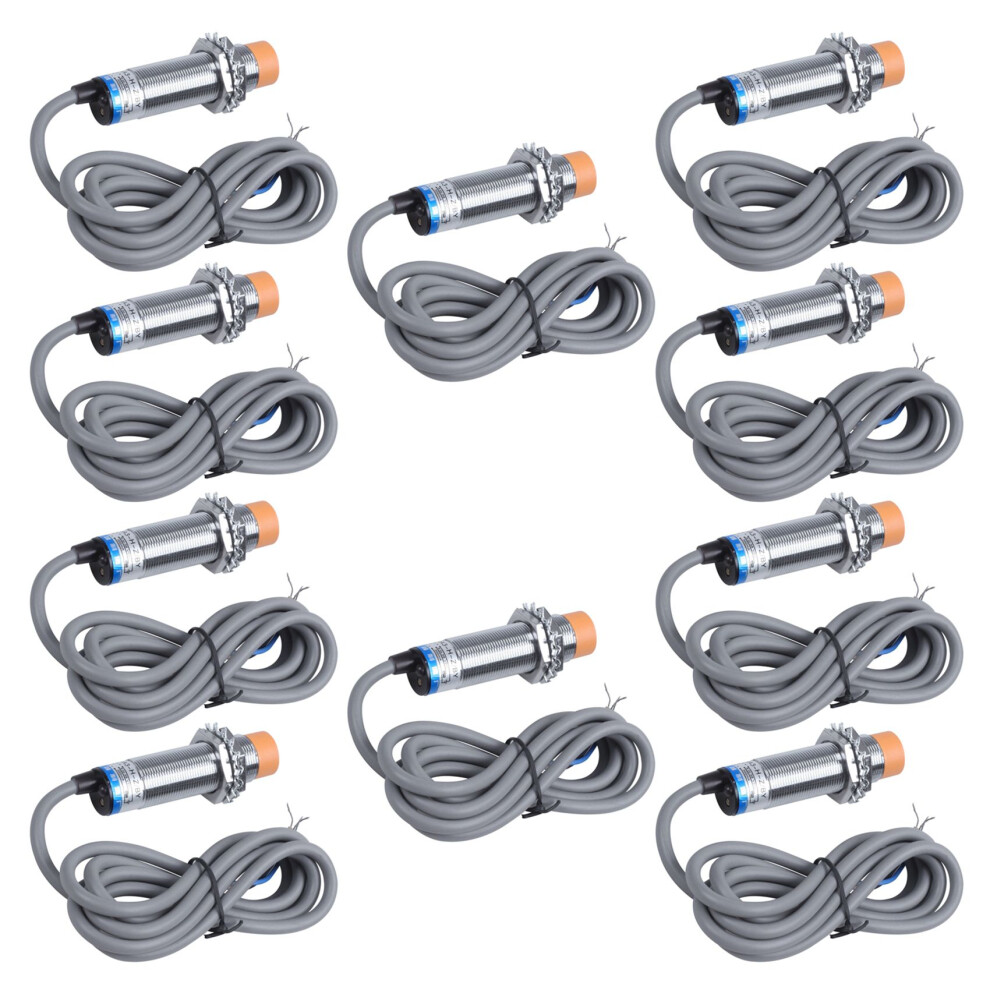 10X Ljc18a3-H-Z/By 1-10Mm Capacitance Proximity Sensor Pnp No 6-36V 300Ma 6033107974220