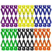 Glove Clips for Work 24 Bulk Z-Shaped Clips for Tool Belts & Hard Hats Construction Gloves Anti-Drop Keeper