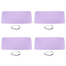 4X Yoga Knee Pad 15mm Yoga Mat Large Thick Pilates Exercise Fitness Pilates Workout Mat Non Slip Camping Mats