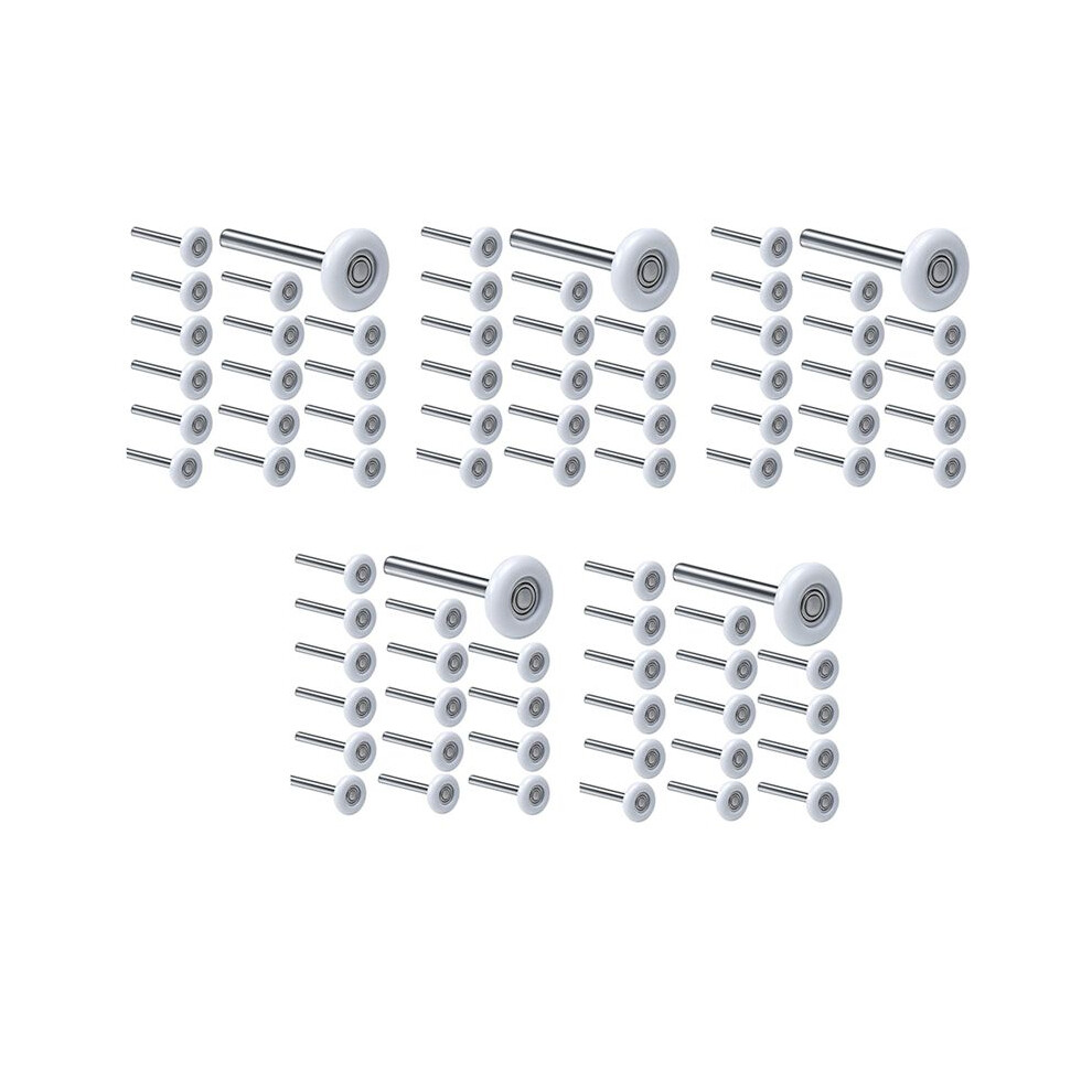 60Pack 2 Inches Garage Door Rollers, 6200Zz Bearing Nylon Garage Door Roller,For Residential And Commercial Garage Doors 6032664123751