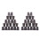 40 Paper Cups (9Oz) - Plain Solid Colours Birthday Party Tableware Catering(Black) 1