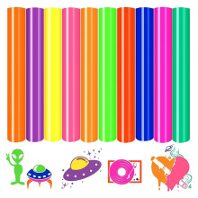 HTV Heat Transfer Vinyl-30X25cm 10 Sheets Neon Iron  Vinyl Green Neon HTV  Neon Heat Transfer Vinyl T-Shirt