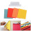 120 Sets File Document Tabs 2 Inch Hanging Folder Tabs and Multicolor Inserts for Quick Identification of Hanging Files 8