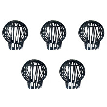 Downpipe Filter Plastic Roof Gutter Balloon Guard Filters for Most Household Downpipes Garden Protective Cover 5Pcs