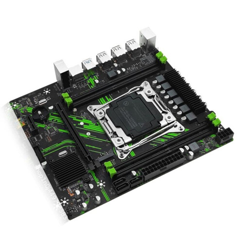 X99 PR9 Moderkort LGA 2011-3 Stöder 4X DDR4 RAM Gigabit LAN /NVME M.2 Stöder E5 26XX V3 CPU 2