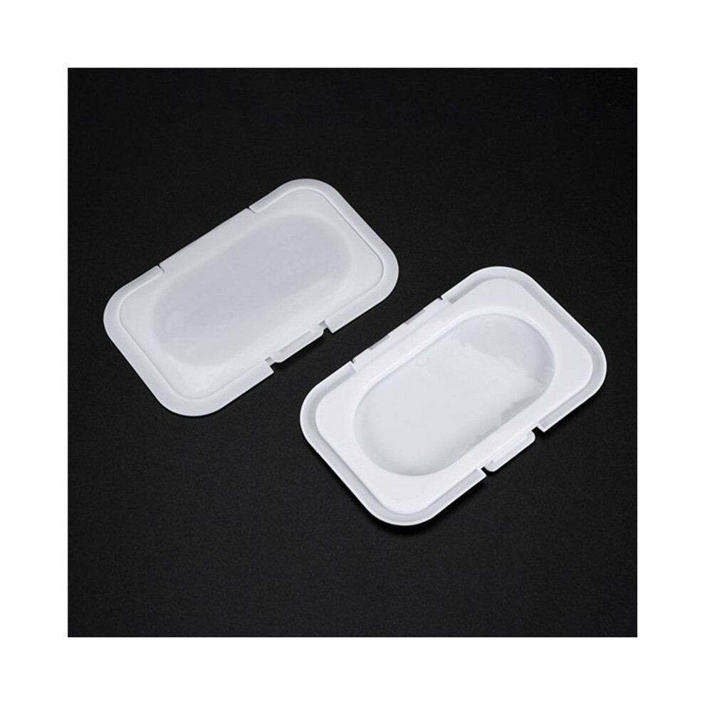 50Pcs Reusable Baby Wipes Lid Baby Wet Wipes Cover Tissues Box Wet Paper Lid