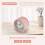 Educational Wall Clock for Kids Learning , Silent Non-Ticking Decorative Clock for Classrooms or Bedrooms 4