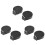 6 Pcs CR2450 Coin Cell Button Battery Socket Holder Case 2 Pins Black 1