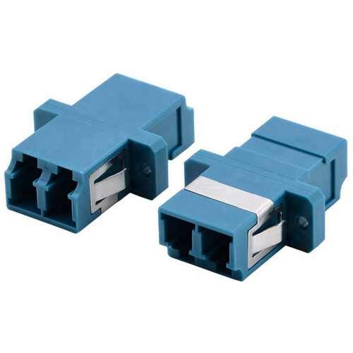 LC Fiber Optic Adapter - LC to LC Duplex Singlemode Coupler - 20 Pack -