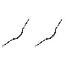 2X GEWAGE 31,8 mm Cykelstyre 780 mm Bike Riser Bar Aluminiumlegering Mountain Folding Cykelstyre Cykeldelar, 55 mm