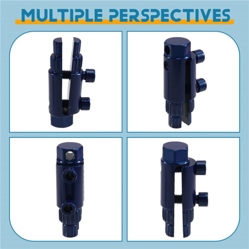 2Set Broken Pipe Thread Extractor for 1/2-3/4-1inch DN15/20/25 Pipes Thread Removal Tool for Broken Threads 1