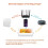 RGB LED Strip Light Controller DC5V-24V Tuya Zigbee Music Controller Ambient Light Controller  App Control 4