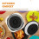 Microwave Food Splatter Cover Foldable Multifunction Collapsible Guard Kitchen Gadget Colander for Meal Steaming Tray 4