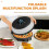 Microwave Food Splatter Cover Foldable Multifunction Collapsible Guard Kitchen Gadget Colander for Meal Steaming Tray 6
