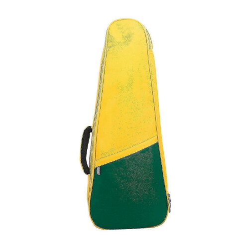 (Yellow) Durable Cotton Ukulele Case Backpack - 23-Inch Fit with Thick Protective Padding 1
