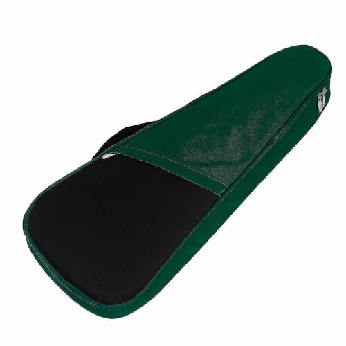 (DarkGreen) Durable Cotton Ukulele Case Backpack - 23-Inch Fit with Thick Protective Padding 2