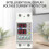 Din Rail Dual Display Adjustable over Voltage Current and Under Voltage Protective Device Protector Relay 40A 220V 230V 8