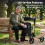 4 Wheel Rollator Walker, Adjustable Mobility Walker with Bag,Gold Tone 2